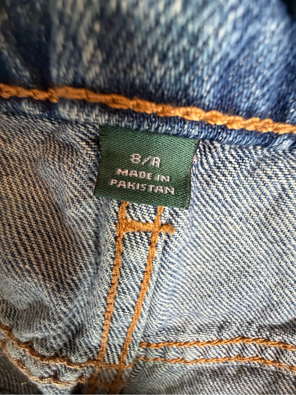 wild fable Light Blue Baggy Wide Leg Jeans 8R - Picture 8 of 9